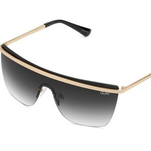 Quay Australia Black and Gold Sunglasses “get right”